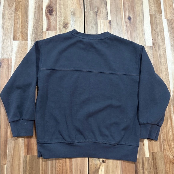 Zara Kids Charcoal Gray Crewneck size 6/7 - Picture 3 of 4